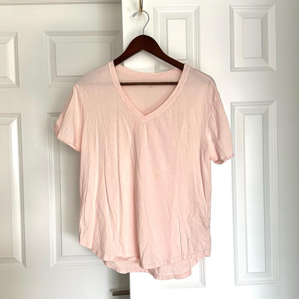 Goodthreads Large Pink Cotton Tee